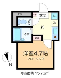 フェリーチェ北千住の物件間取画像